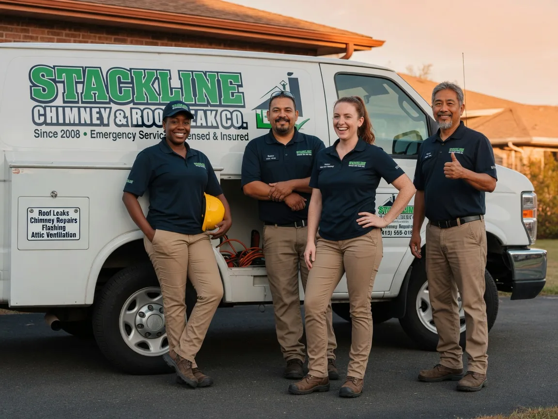 Chimney flashing repair company in Langley, AR